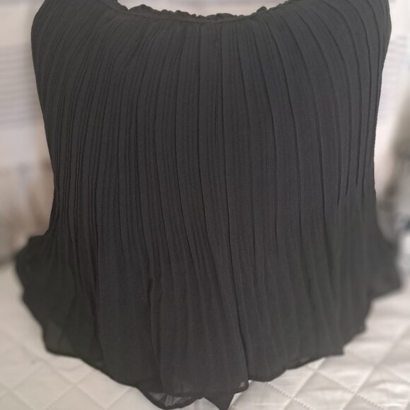 EXLURA Romper Spaghetti Strap Pleated Short Jumpsuit Outfit Large NWT - Picture 11 of 11